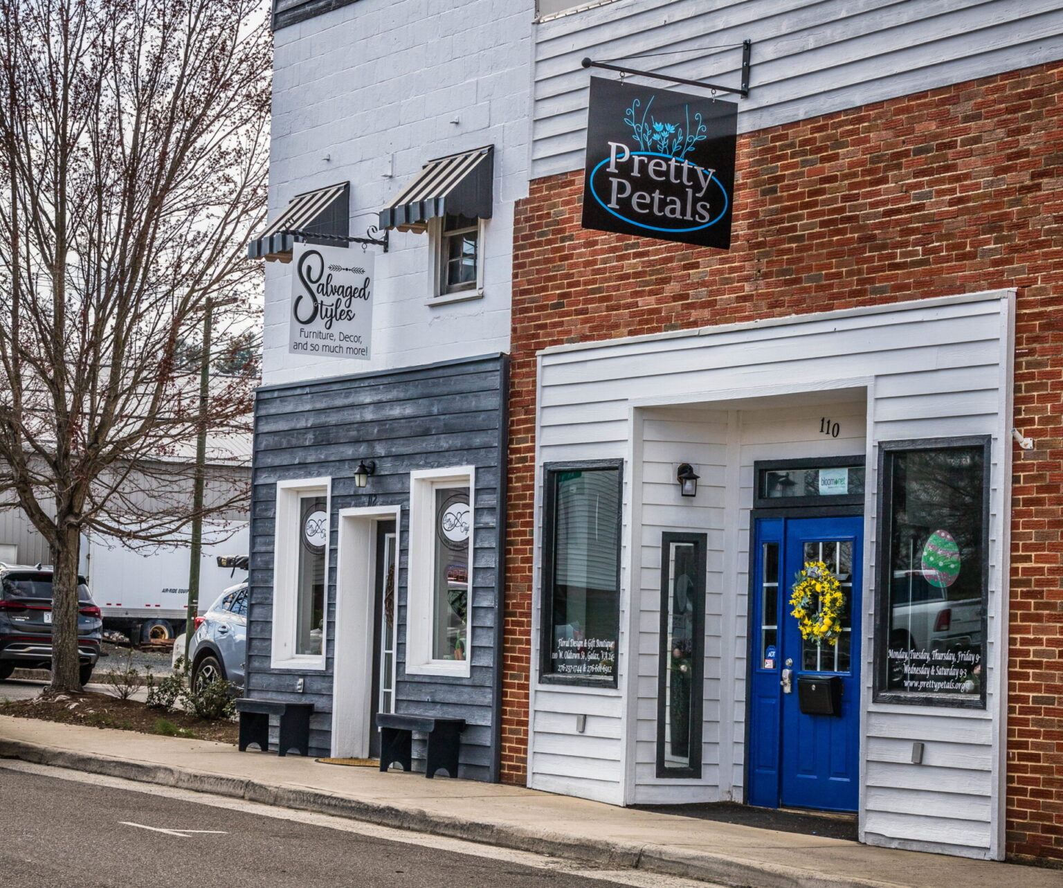 Salvaged Styles Visit Galax, VA