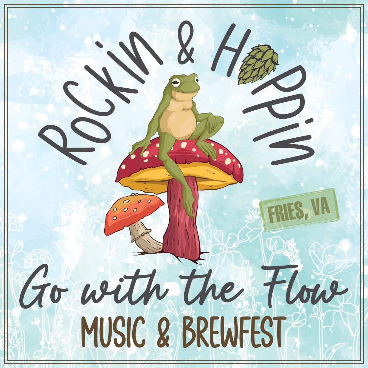 5th Annual Go with the Flow Music & Brewfest on the New River in Fries, VA