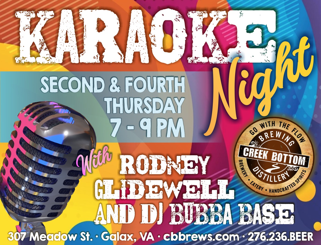 Karaoke w/ Rodney Glidewell & DJ Bubba Base