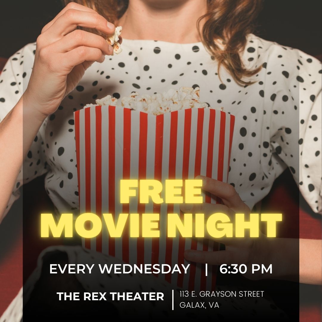 Free Movies at the REX every Wednesday