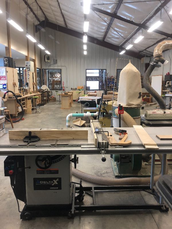 CCSA woodworking studio