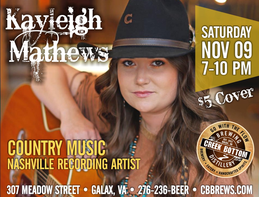 Kayleigh Mathews – Nashville Recording Artist!