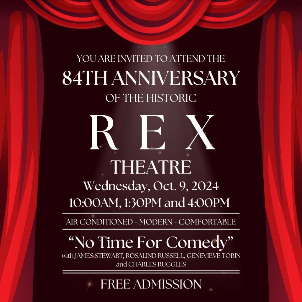 Rex Theater 84th Anniversary