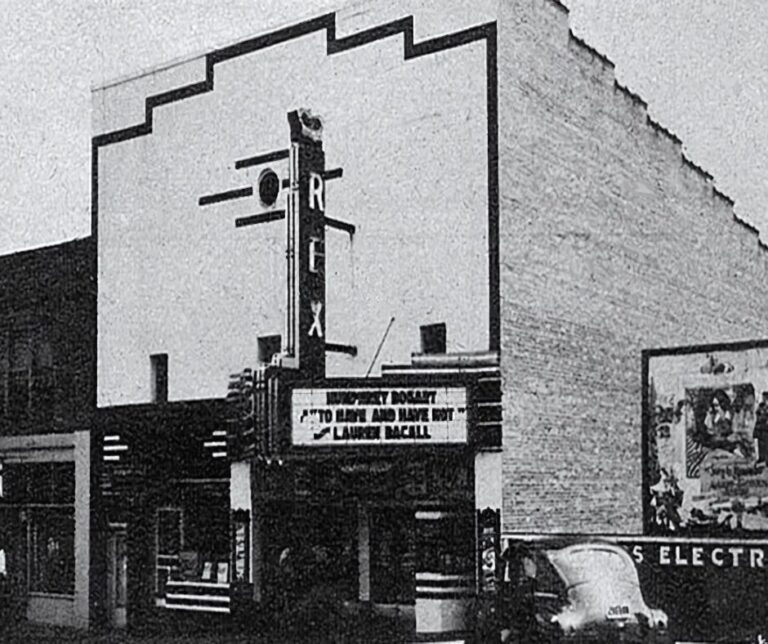 Rex Theater Exterior 1940s