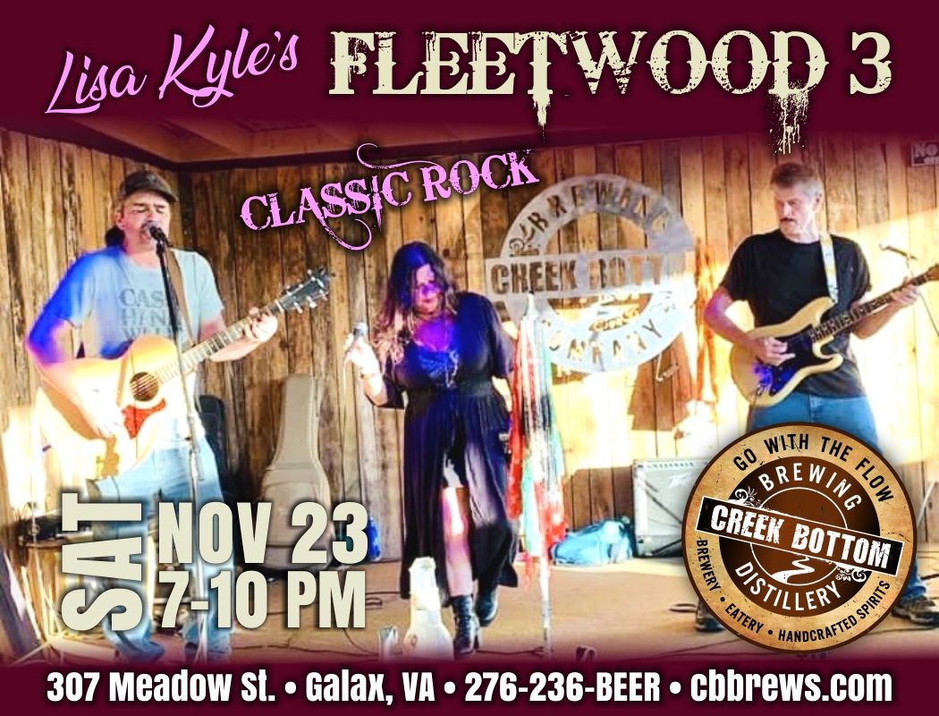 Lisa Kyle’s Fleetwood 3 Live at CBB!