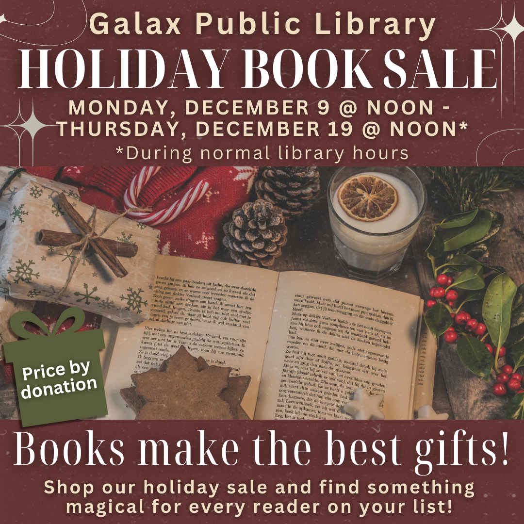 HOLIDAY BOOK SALE