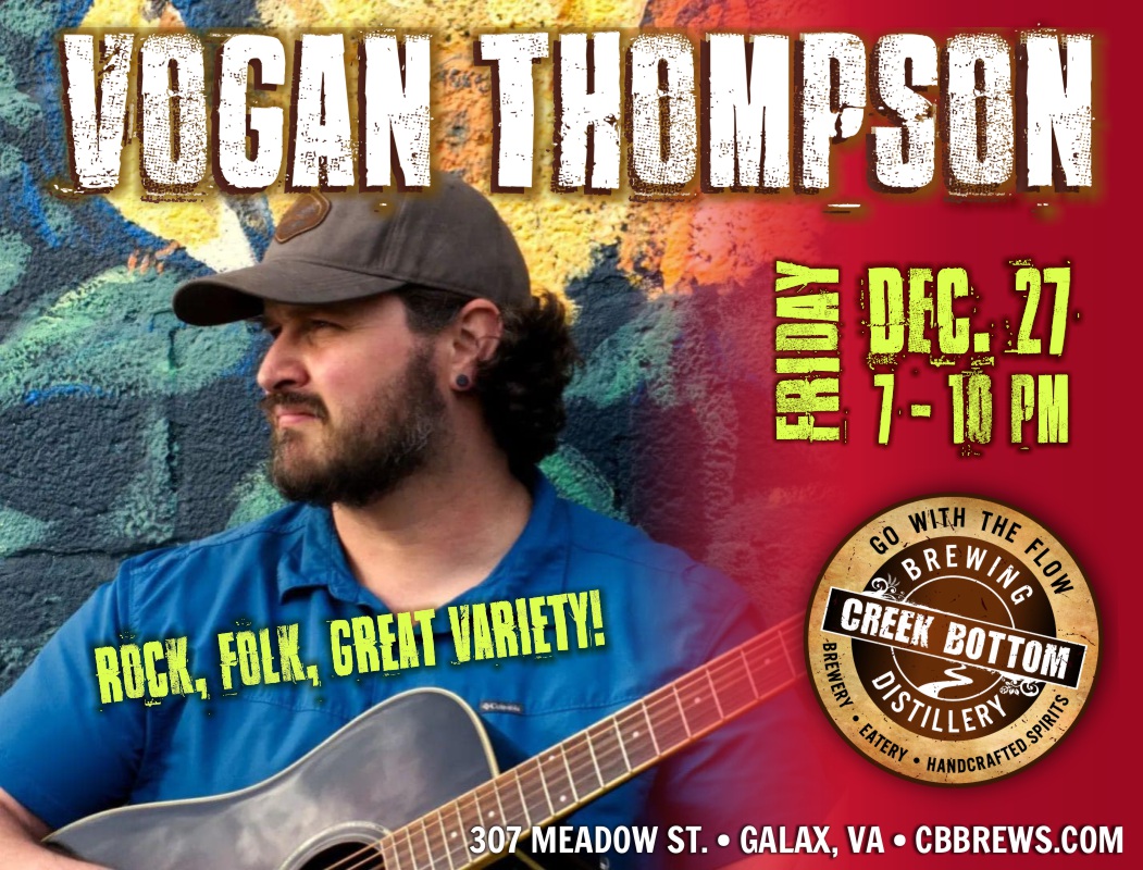 Vogan Thompson Live at CBB for The Holidays!