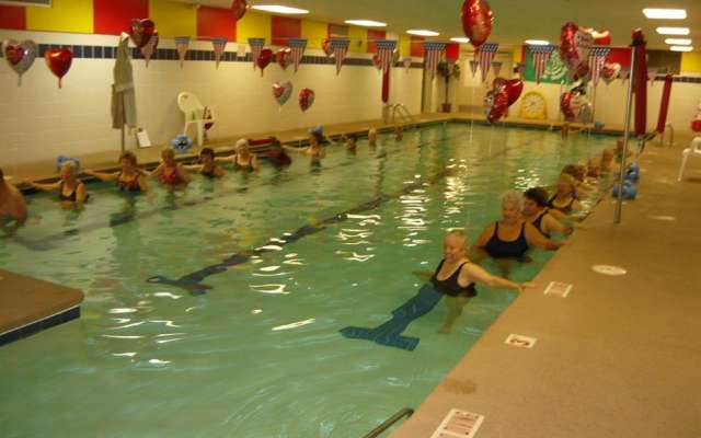 Galax Recreation Center indoor swimming pool.