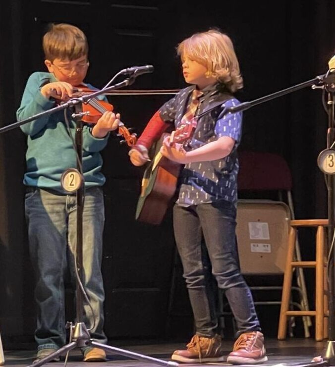 Jam Kids performing Galax Old Time Mountain Music