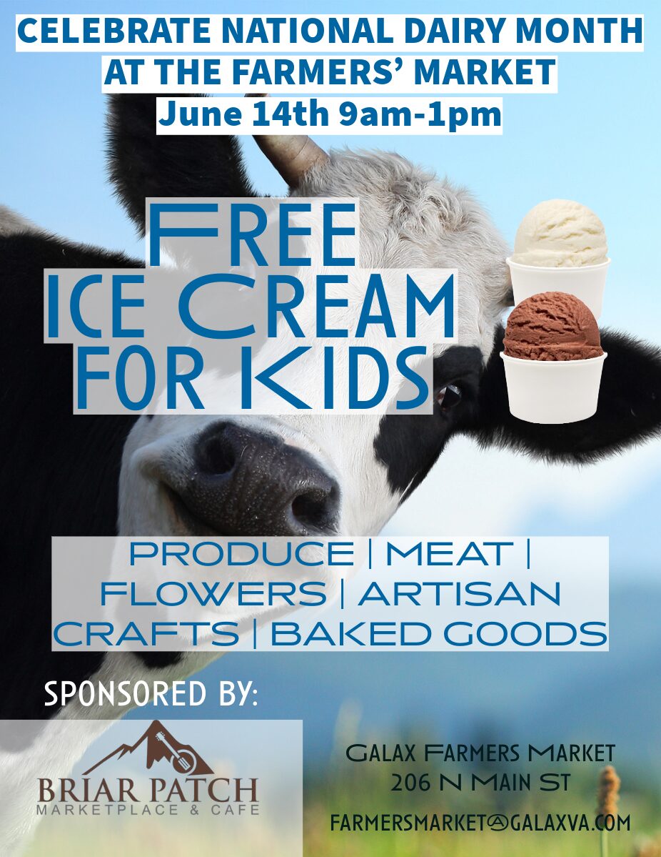 National Dairy Month-Galax Farmers Market