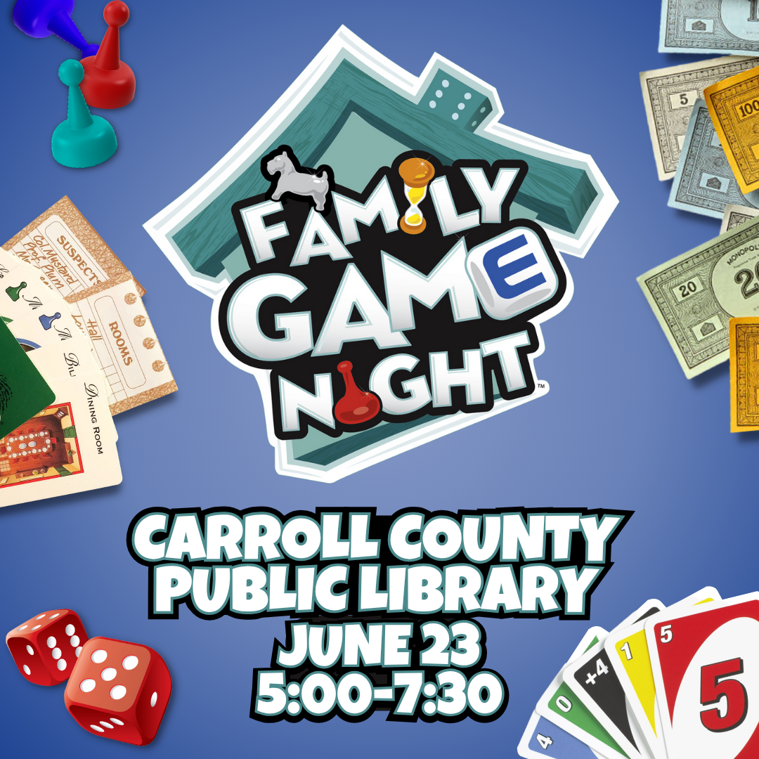 Family Game Night at Carroll County Public Library