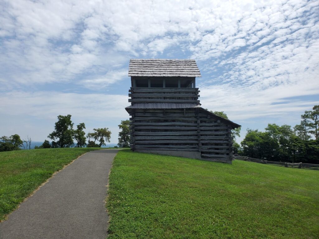 Groundhog Mountain overlook