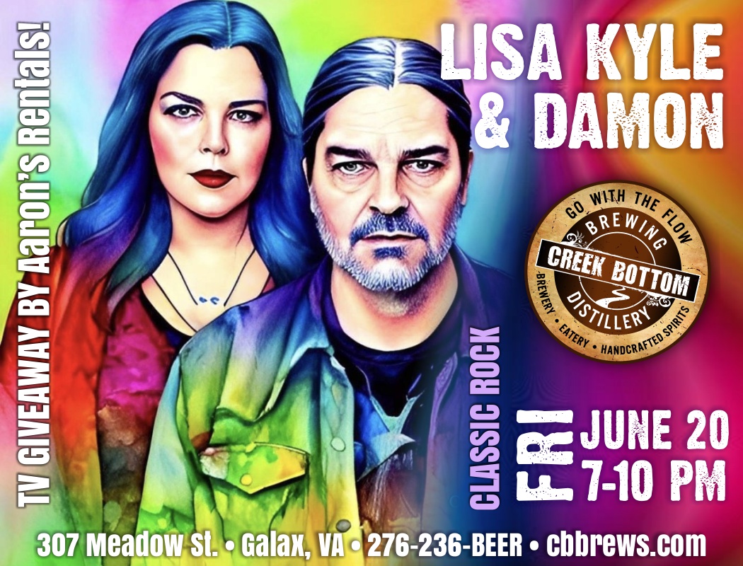 Lisa Kyle & Damon at Creek Bottom Brewing!