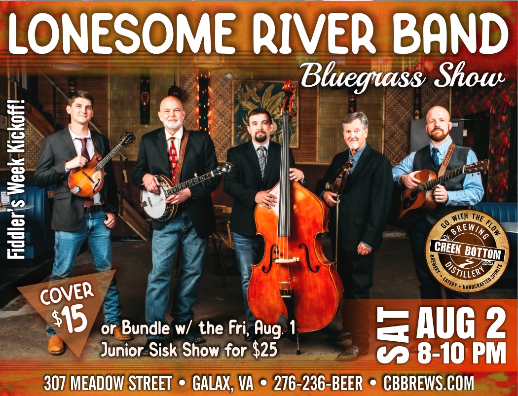 Lonesome River Band Show at CBB!