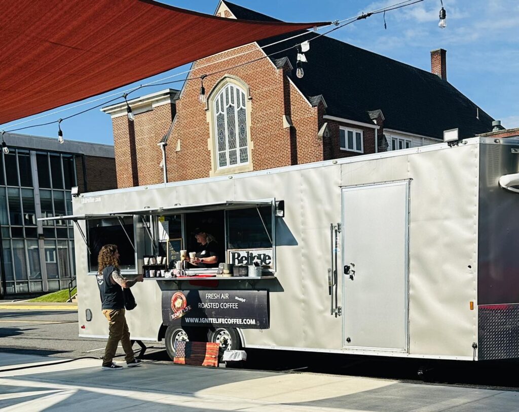Ignite Life coffee trailer