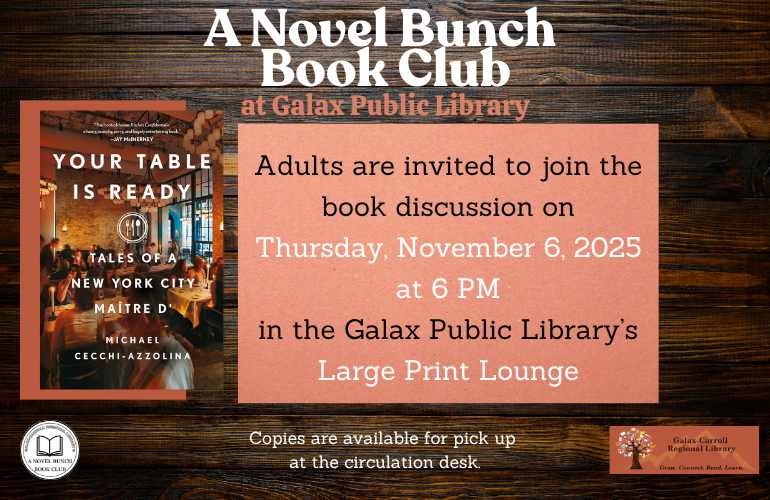 A Novel Bunch Book Club