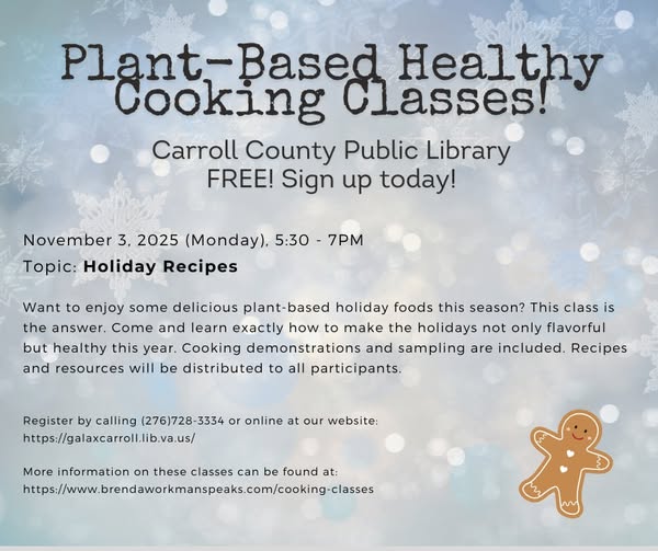Plant-Based Cooking Class