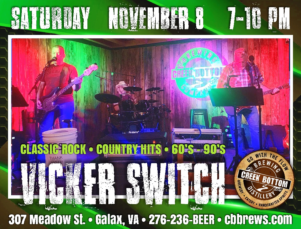 Vicker Switch Onstage at The Bottom