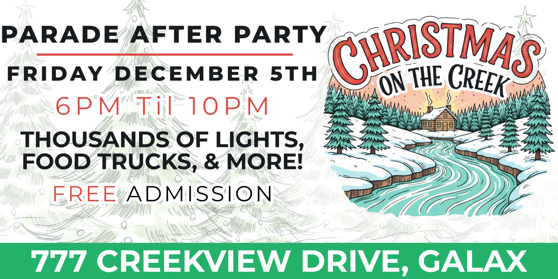 Parade After Party @ Christmas On The Creek