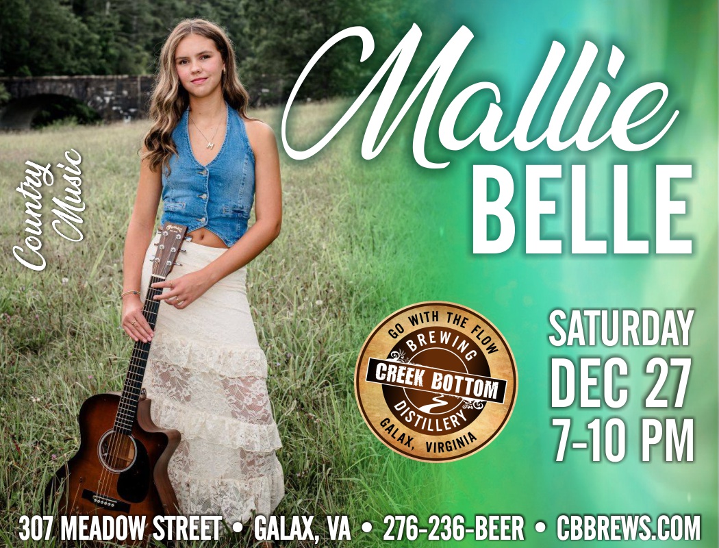 Mallie Belle at Creek Bottom w/ Awesome Country Tunes!