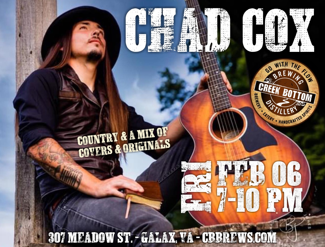 Chad Cox Onstage at The Bottom