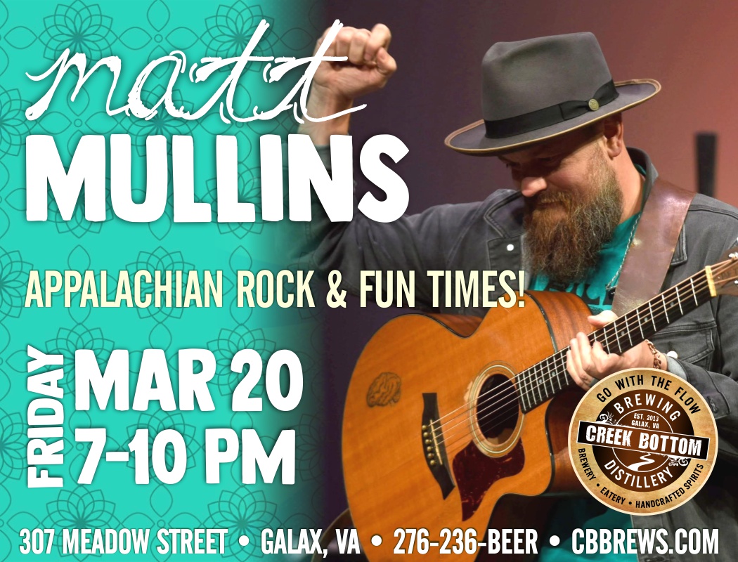 Matt Mullins Live at CBB!