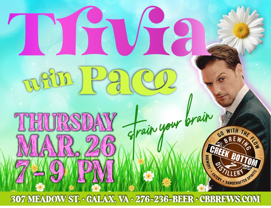 Trivia w/ Pace at The Bottom!