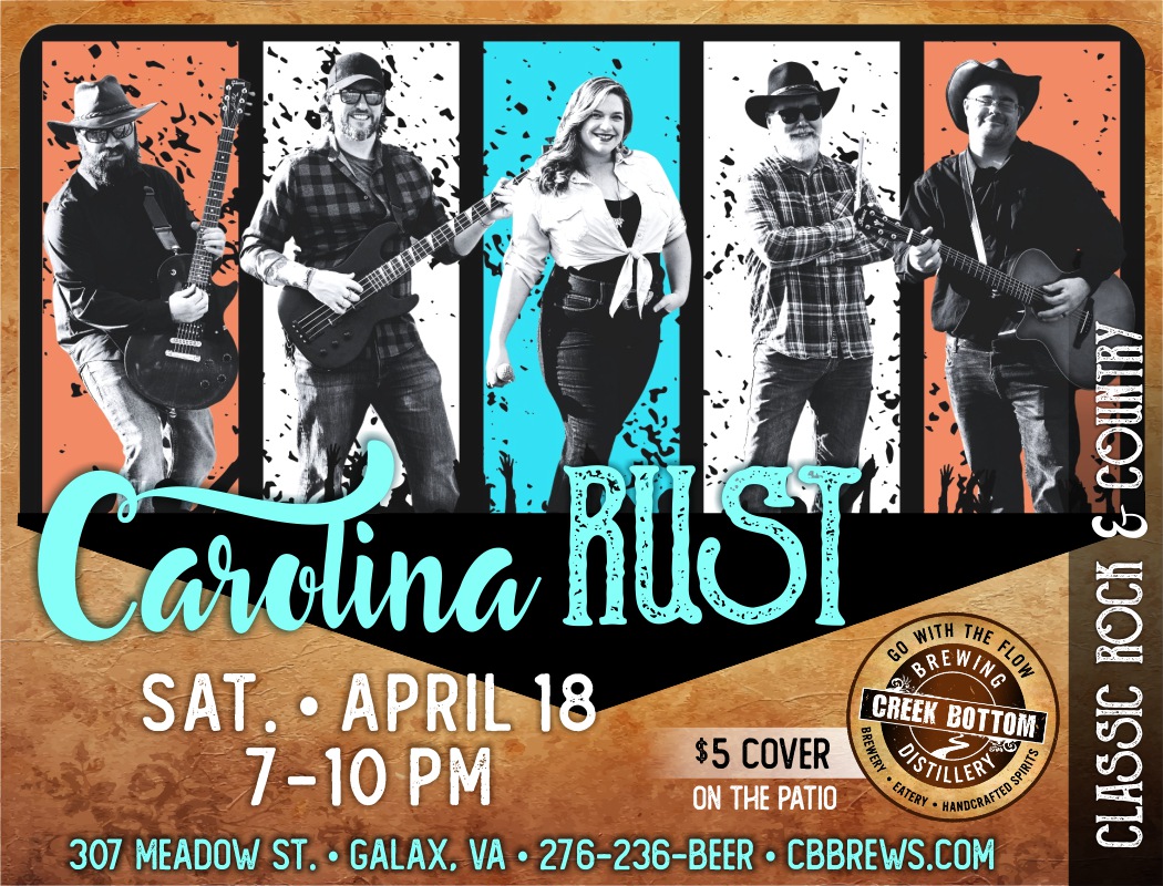 Carolina Rust Live- Classic Rock & Country!