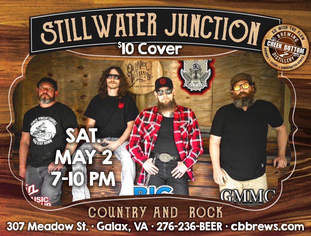 Stillwater Junction w/ Outlaw Country & Rock Throwdown at The Bottom!