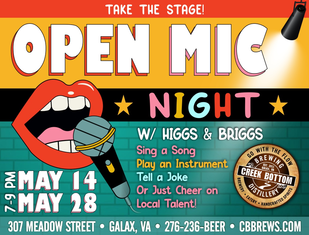 Open Mic Night with Higgs & Briggs!